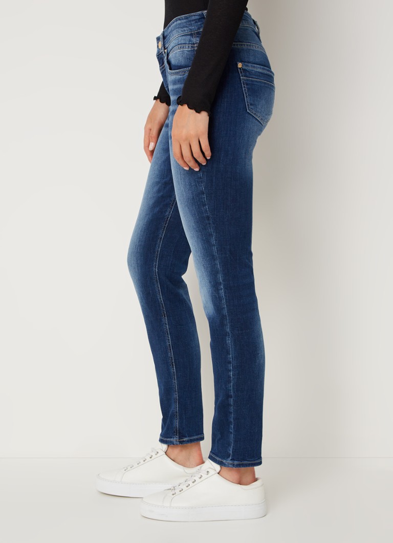 MAC Jeans Rikkaan keskivyötärön kapeat farkut stretch-materiaalista