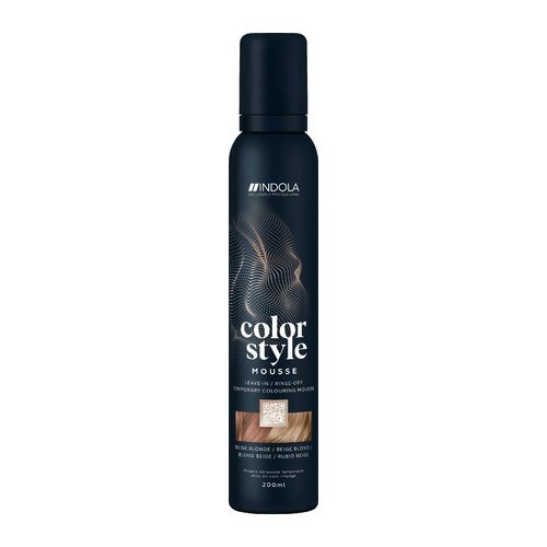 Mousse Indola Color Style 200 ml Argento
