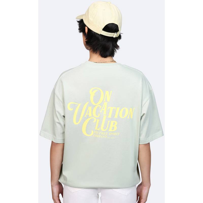 ON VACATION Calligraphy T-Shirt