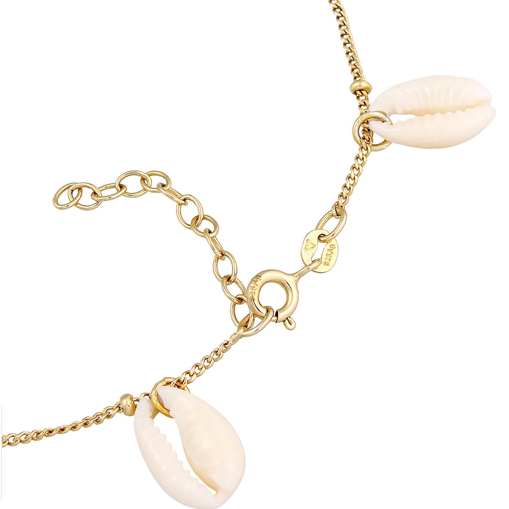 Elli Elli Bracelet de Cheville Femmes bracelet de cheville plaquette pendentif maritim Bijoux