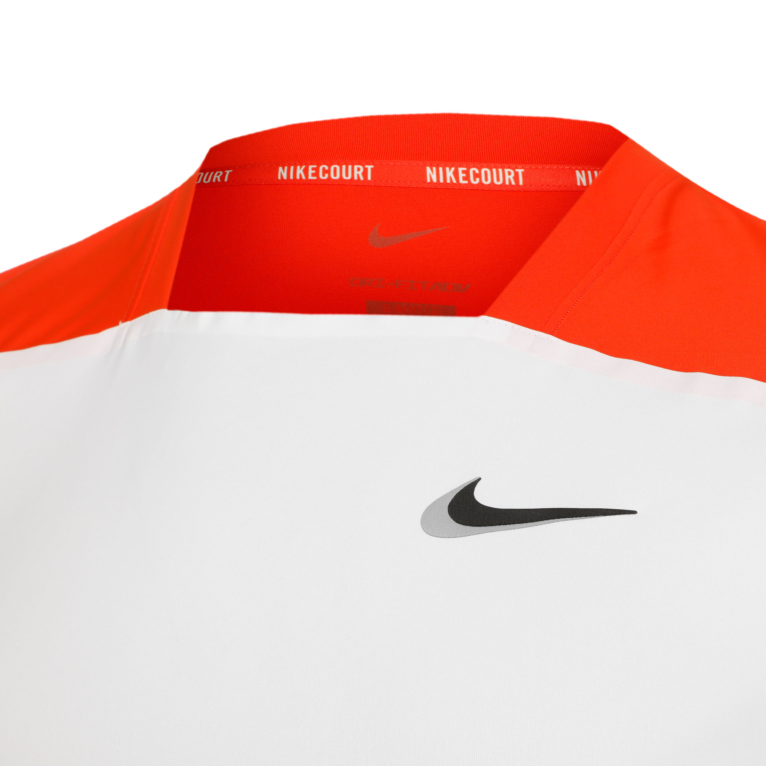 Dri-Fit Slam T-Shirt Herren - Weiß, Orange