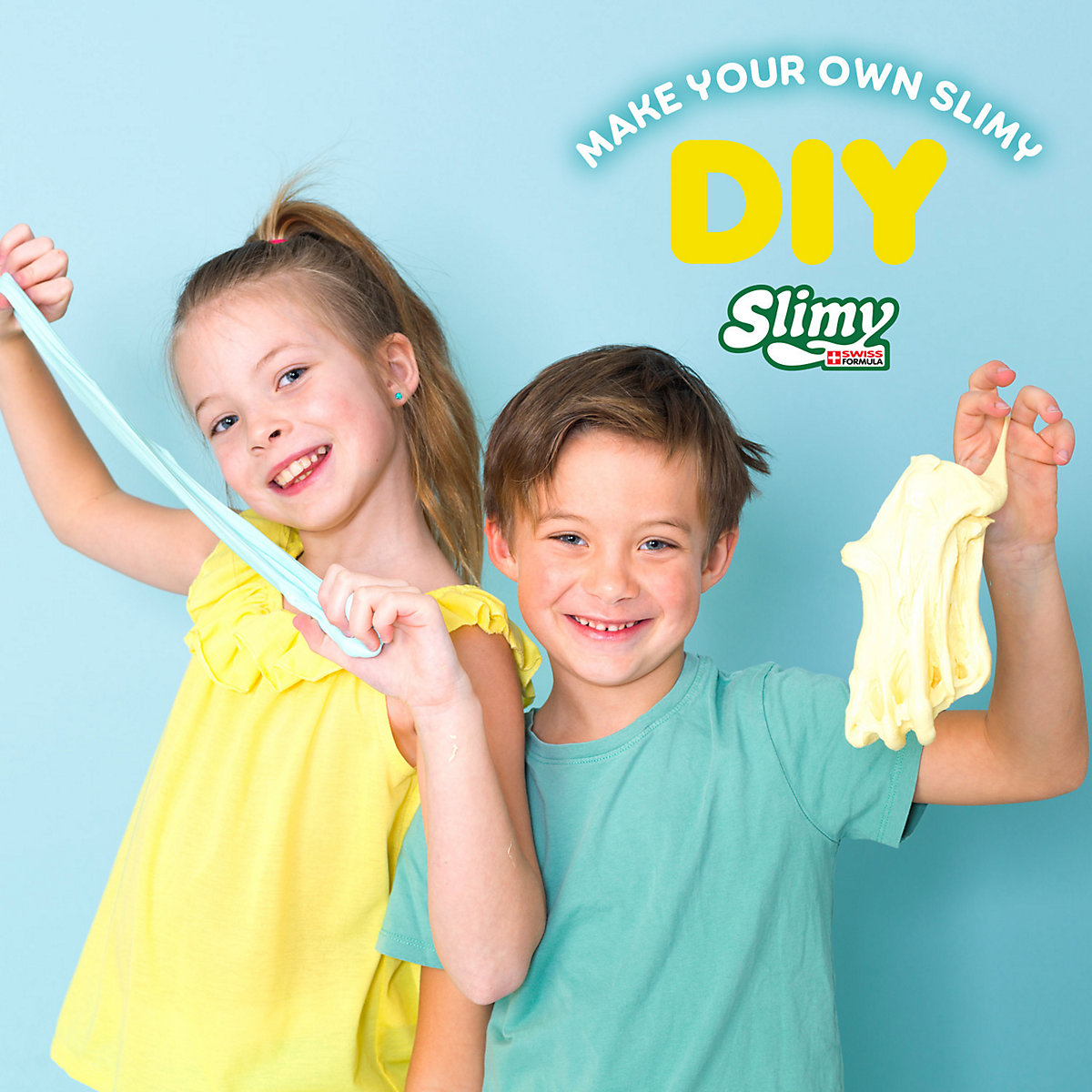 SLIMY® DIY Collectible - 500g Original Slimy Slime Spielschleim zum Selbermachen inkl. lustiger Sammelfigur