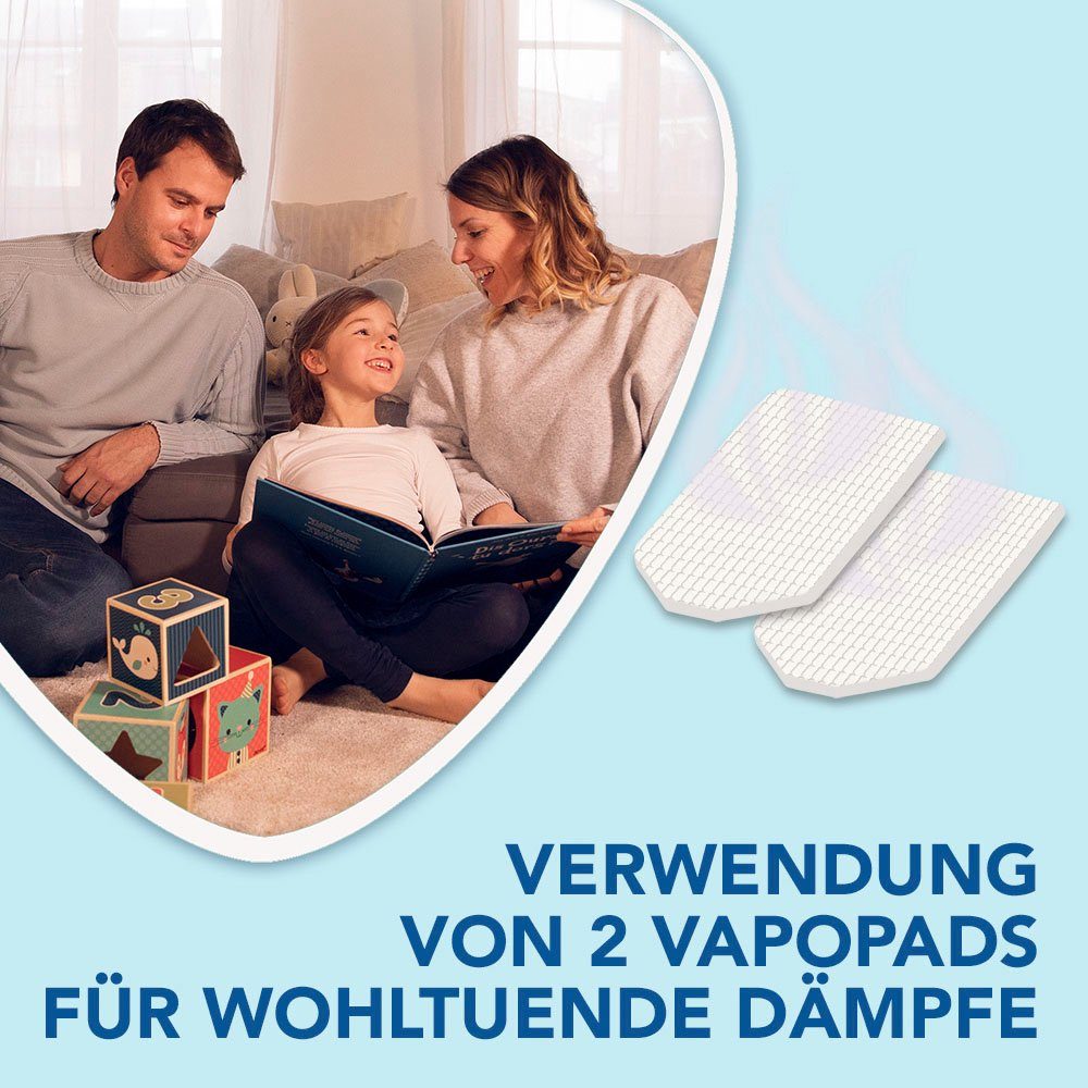 WICK Luftbefeuchter Mini Kaltluft Ultraschall-Luftbefeuchter - WUL525, 1,8 l Wassertank, mit neuer Reinigungsfunktion