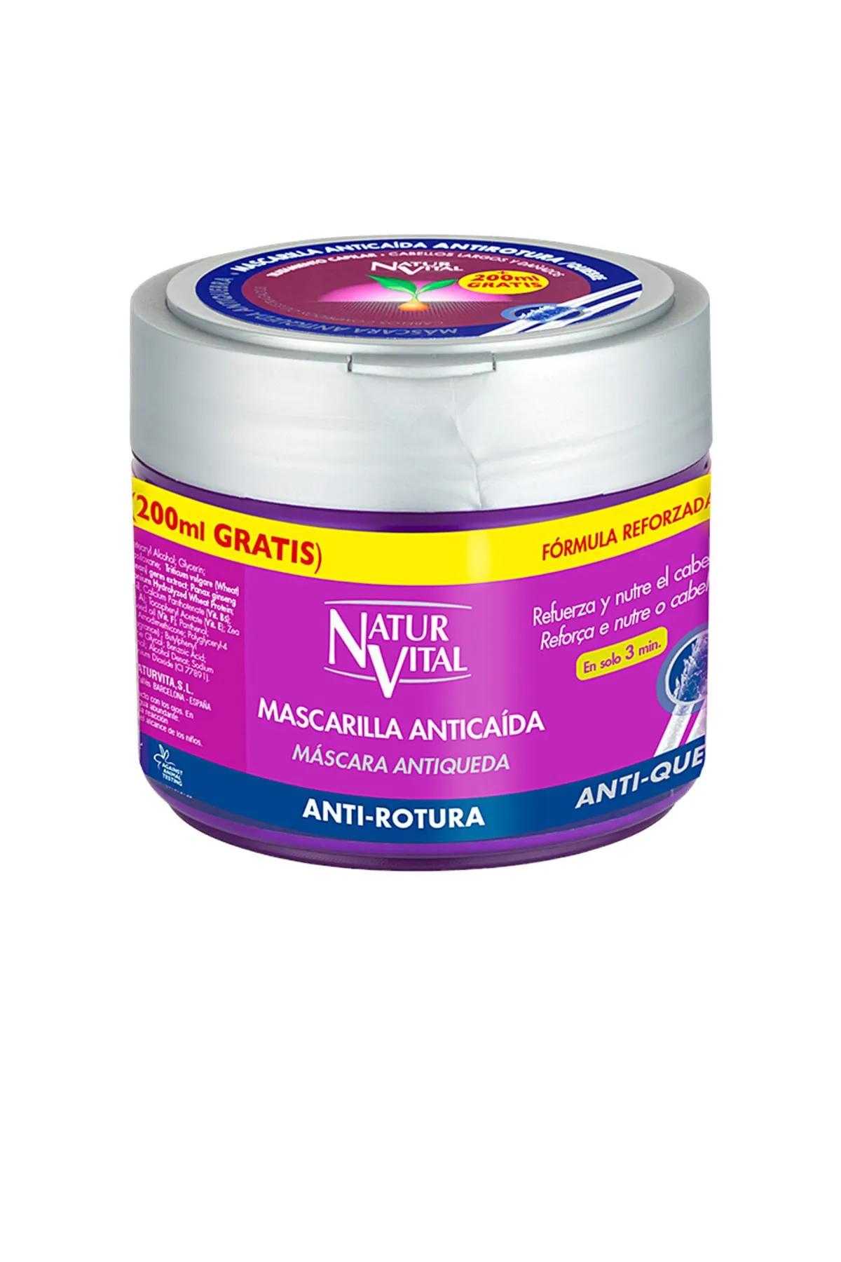 Natur Vital  Haarmaske - PflegendReparierend