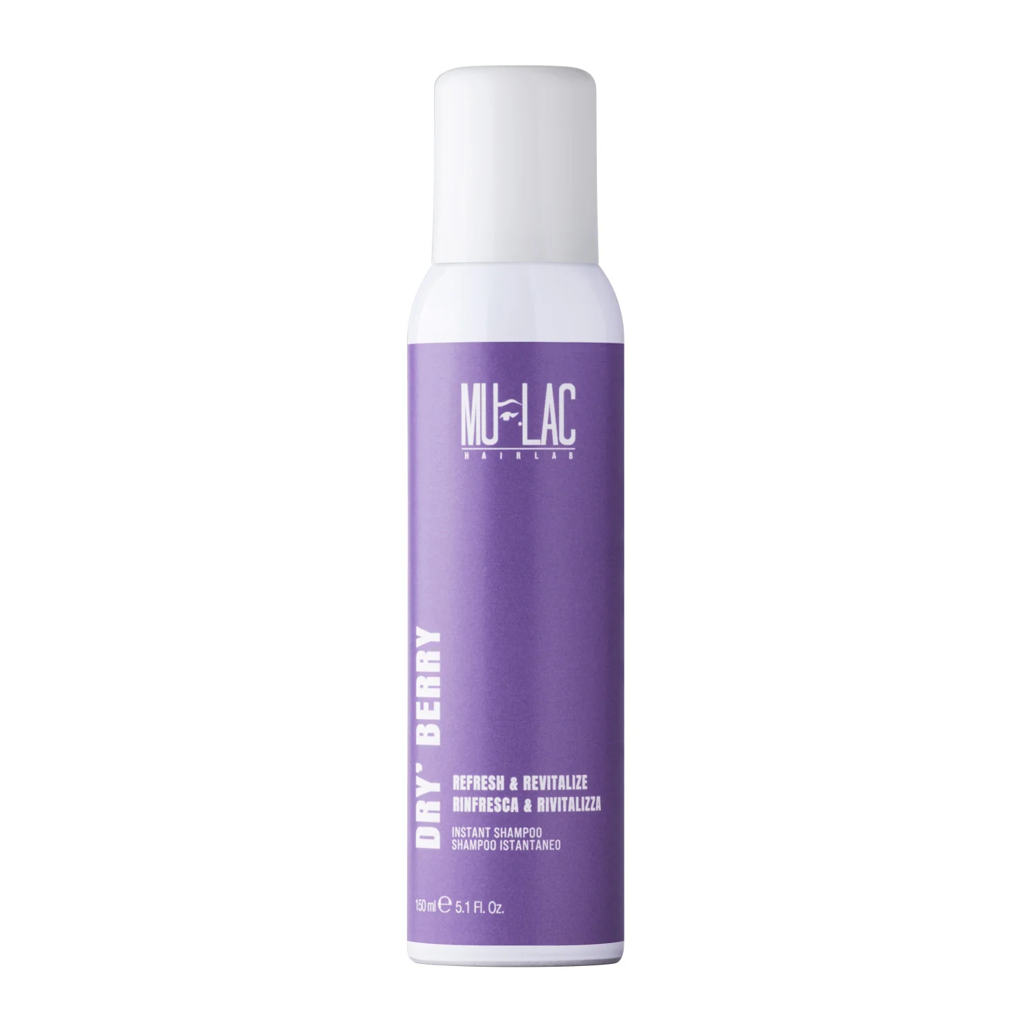 Hairlab DRY'BERRY tūlītējais šampūns - sausā šampūna, matu veidošanas un apdares laka