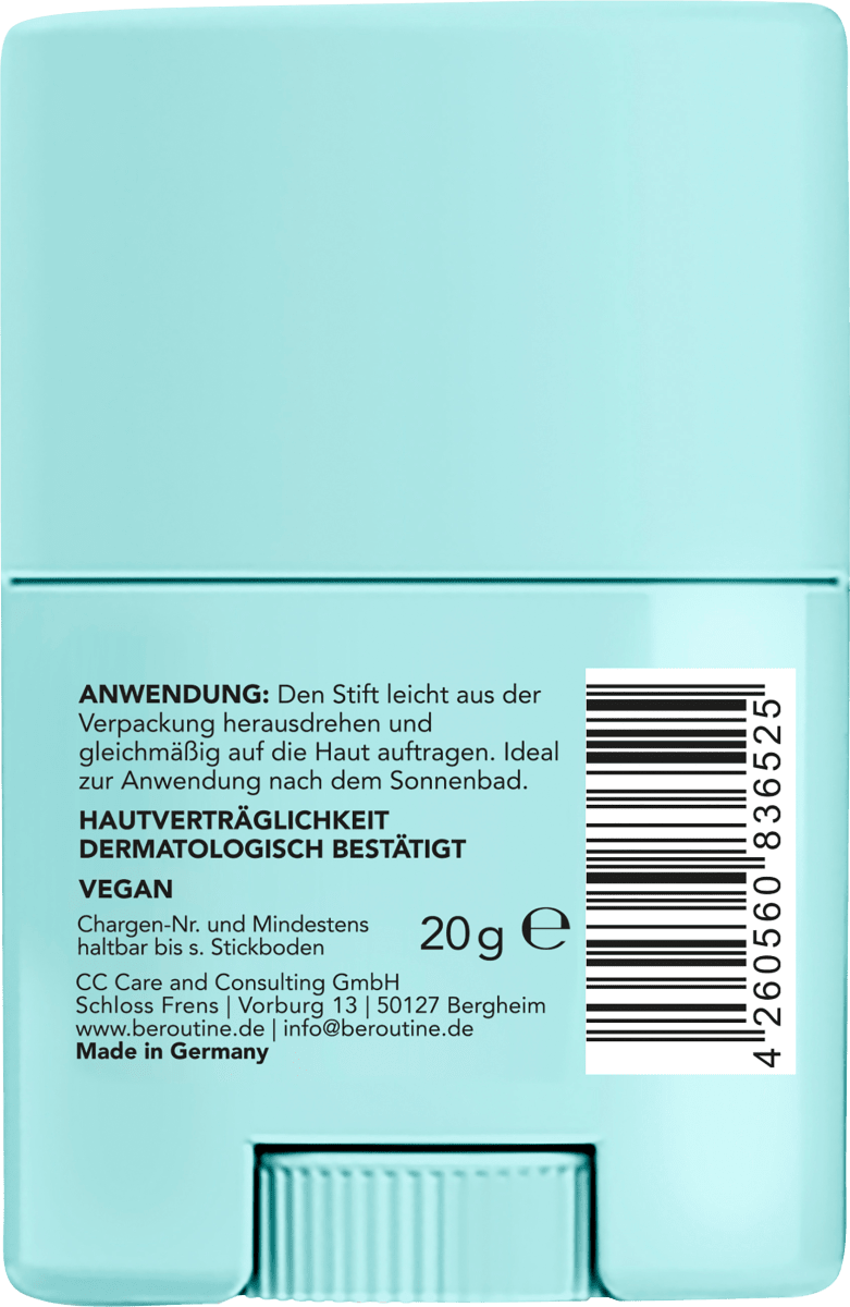 After Sun Stick mit Aloe Vera, 20 g