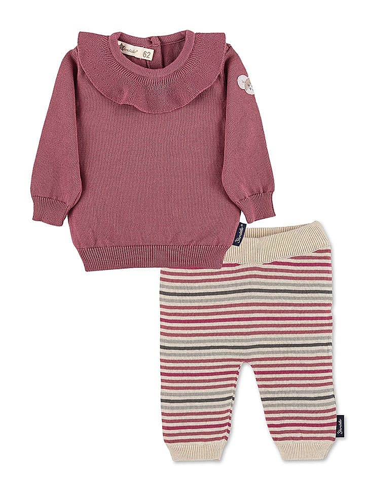Sterntaler 2tlg. Outfit in Mauve/ Beige günstig kaufen 80