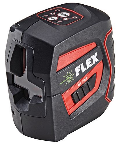 Flex-tools 509833 ALC 2/1-G/R Samonivelirajući laserski nivelator, zeleni