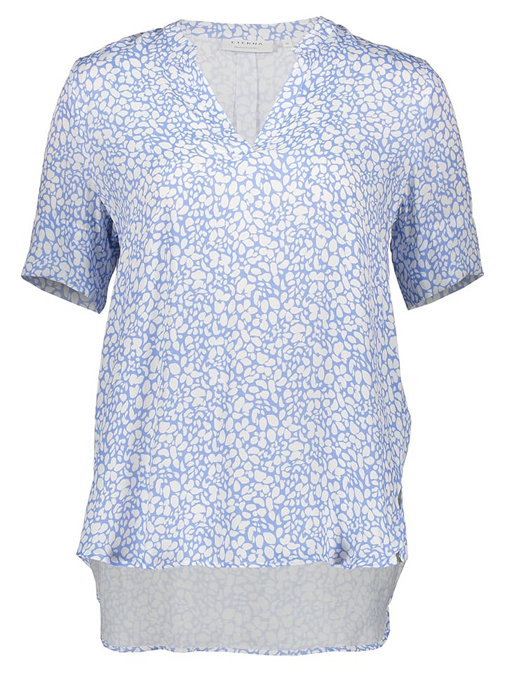 Eterna Bluse in Hellblau günstig kaufen