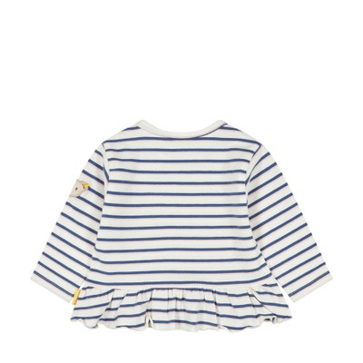T-Shirt langarm, weiß für Mädchen