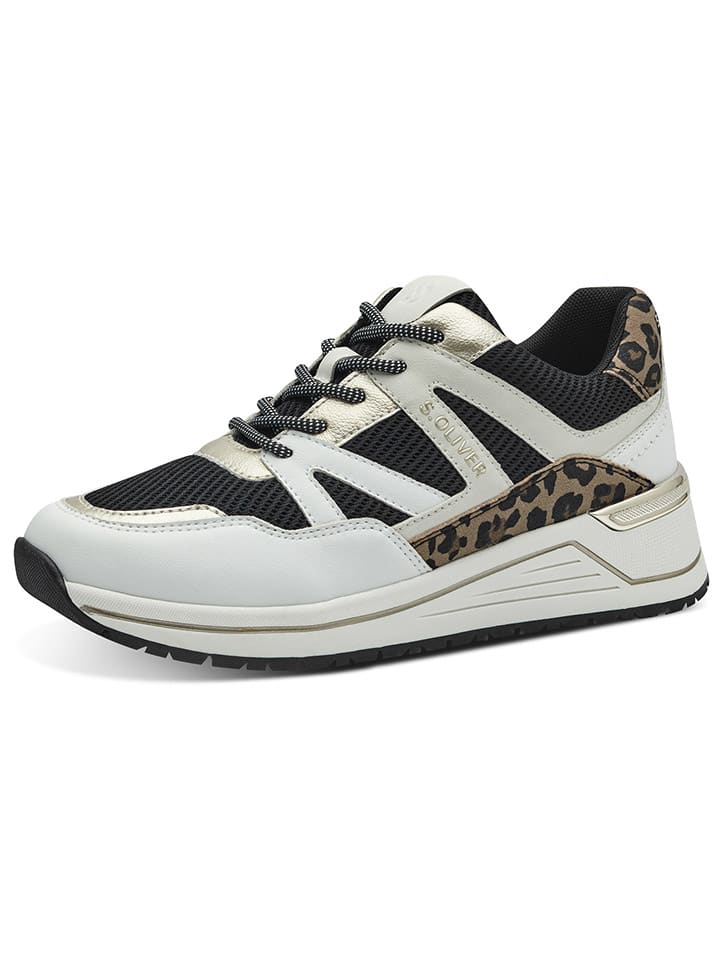 s.Oliver Sneakers in Schwarz/ Weiß günstig kaufen