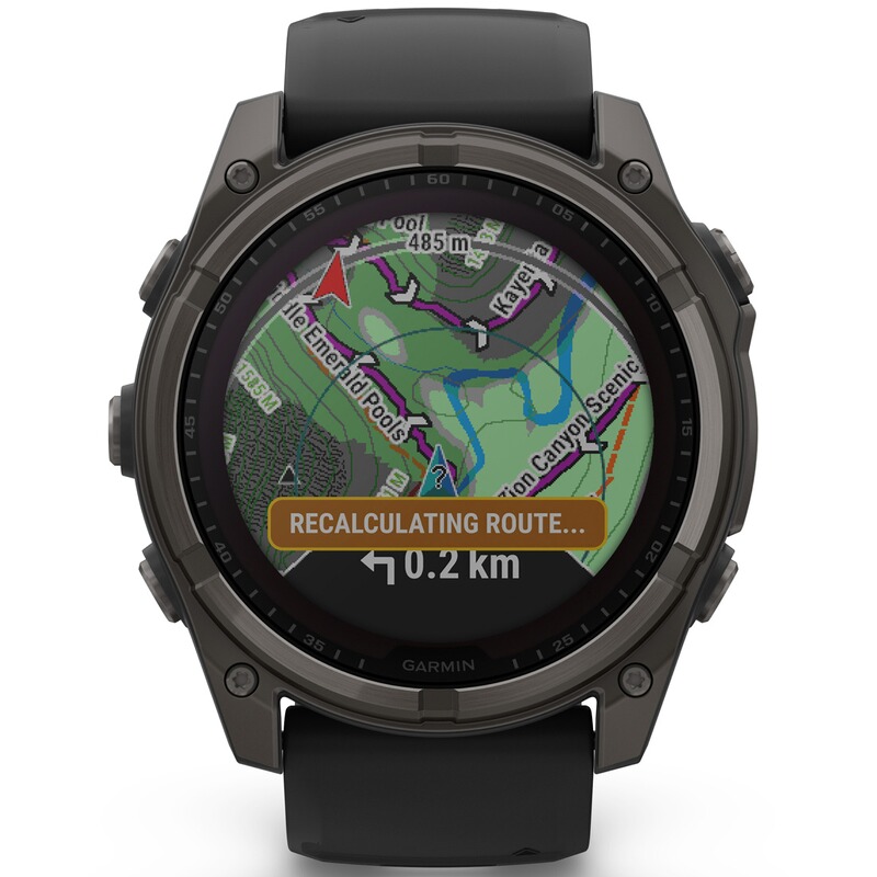 GARMIN Armbanduhr Fenix 8 Sapphire &ndash; SOLAR 51 mm