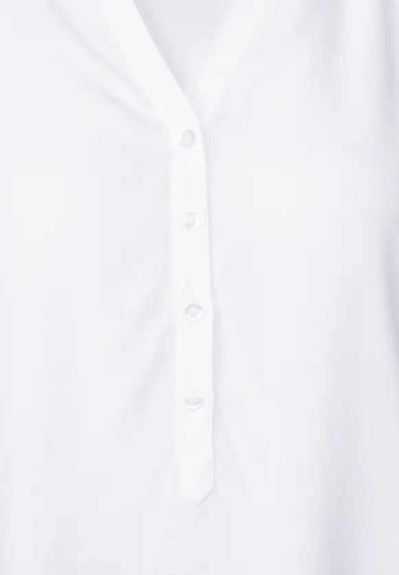 Street One Bluse in Unifarbe