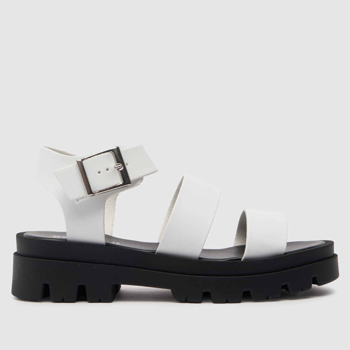 Schuh Tate vastag szandálok fehér színben
