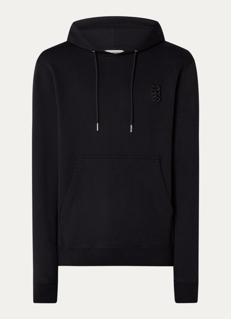 Sandro Hoodie with logo embroidery