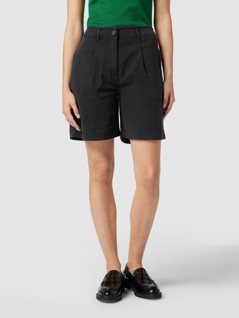 Bermudas mit Eingrifftaschen in marineblau