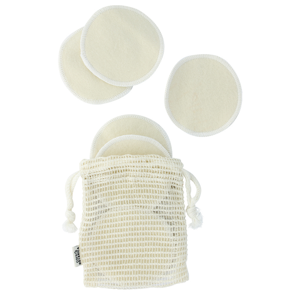 Omnia Botanica KIT COTONS REUTILISABLES X6 ACCESSOIRE DEMAQUILLAGE