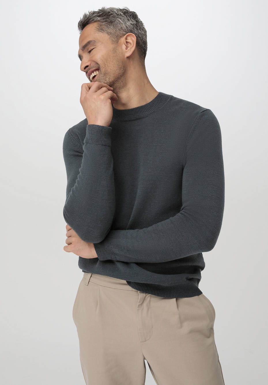 Pullover aus reiner Bio-Lambswool