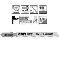 CMT JT101BIF-5 BIM-pistosahan terät HCS T-varsi laminaatti 5 kpl