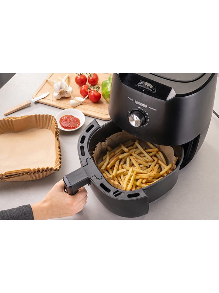 Fackelmann Airfryer-Backpapier in Hellbraun - (L)20 x (B)20 cm - 50 Stück günstig kaufen onesize