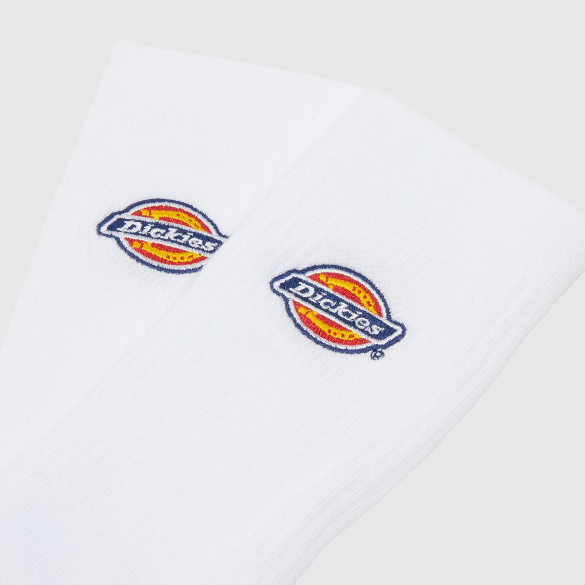 DICKIES vita strumpor från Valley Grove, 3-pack