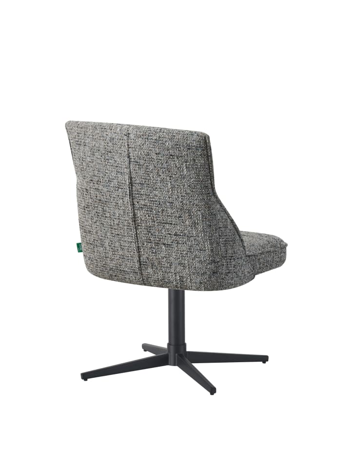 DUBI Möbel 2er-Set: Drehstuhl LORENA in Dunkelgrau - (B)49 x (H)83 x  (T)62 cm günstig kaufen onesize