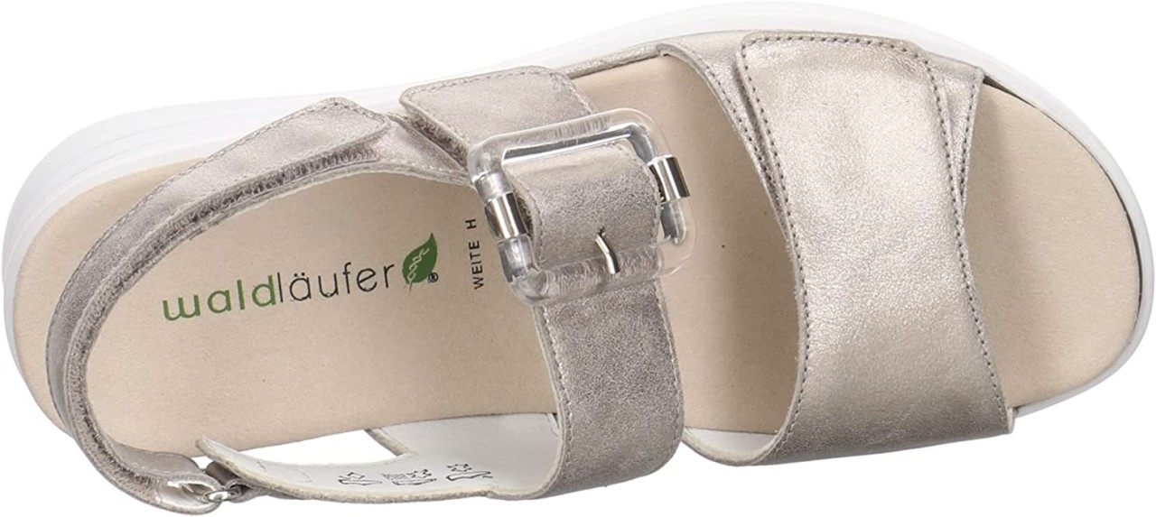 WALDLÄUFER Klassische Sandalen grau