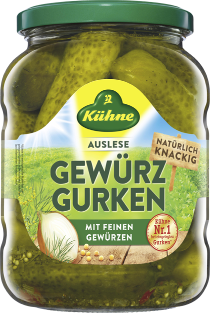 Kühne Gewürzgurken