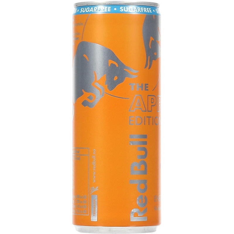Red bull Red Bull 250 ml u/sukker Apricot edition