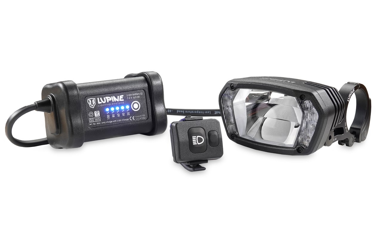 Lupine SL AX 7 Scheinwerfer StVZO mit Akku 6.9 Ah
