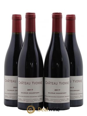 Saumur-Champigny Château Yvonne  2017 - Lot de 4 Bouteilles