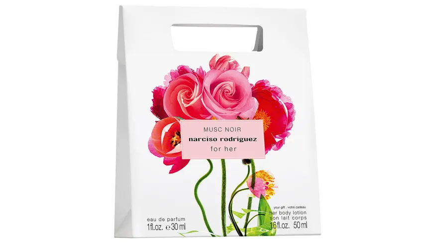 NARCISO RODRIGUEZ for her Musc Noir Eau de Parfum Geschenkpackung
