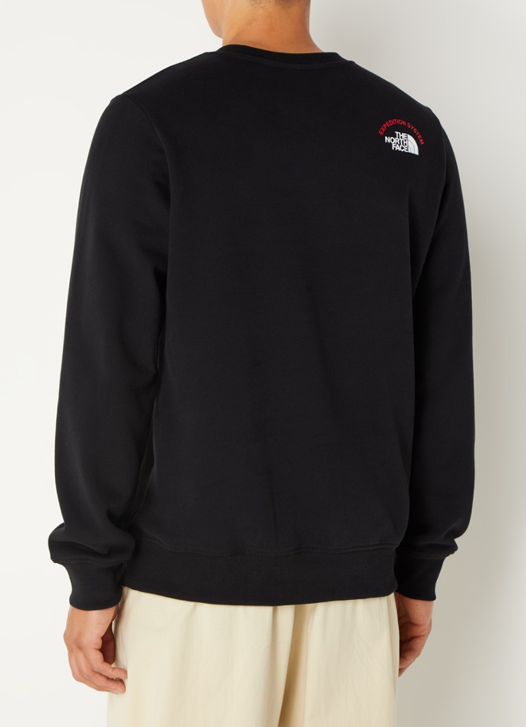 The North Face Expedition sweater with logo and back print