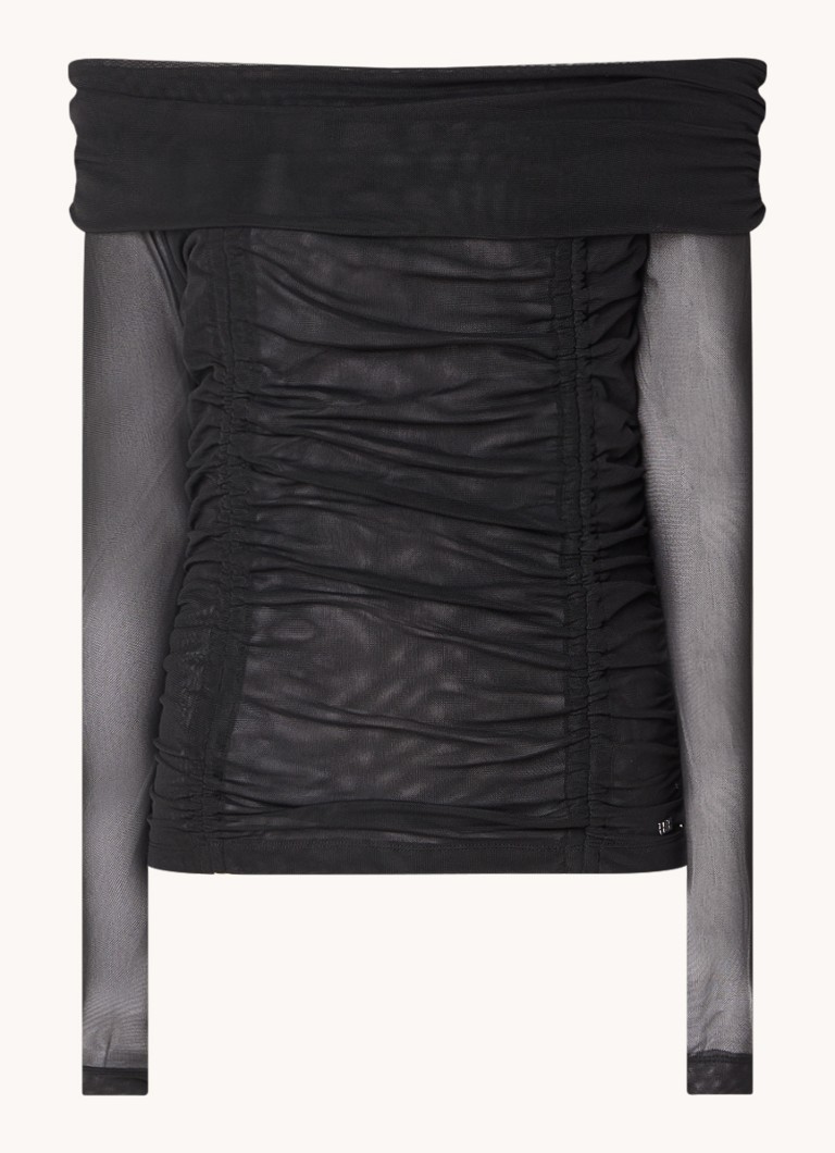 Top in maglia a spalle scoperte NIKKIE Asia