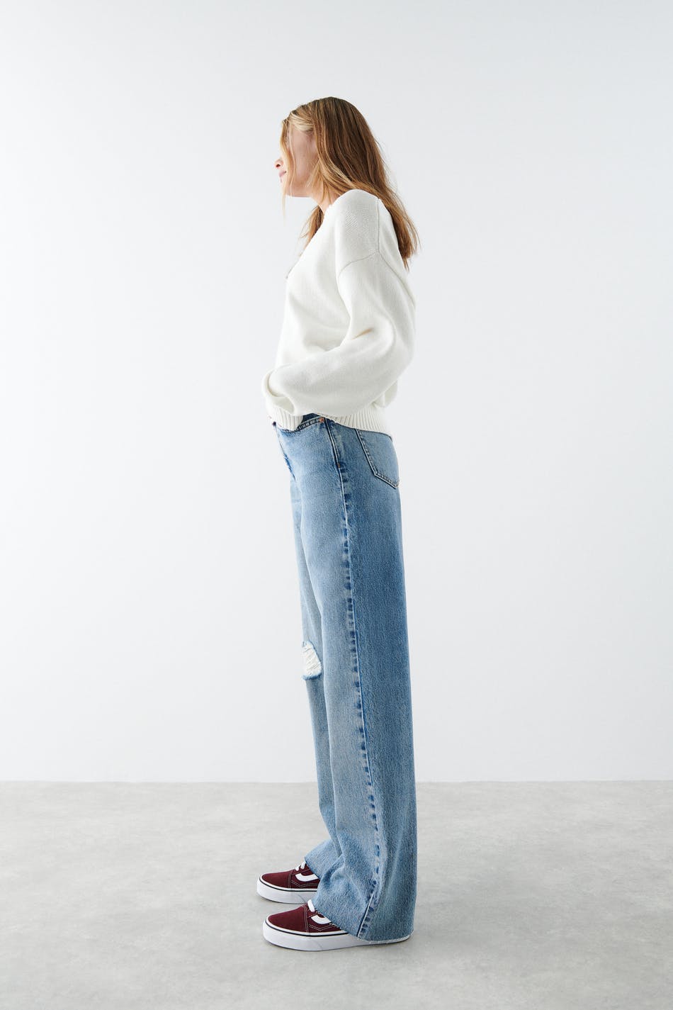 Widest jeans