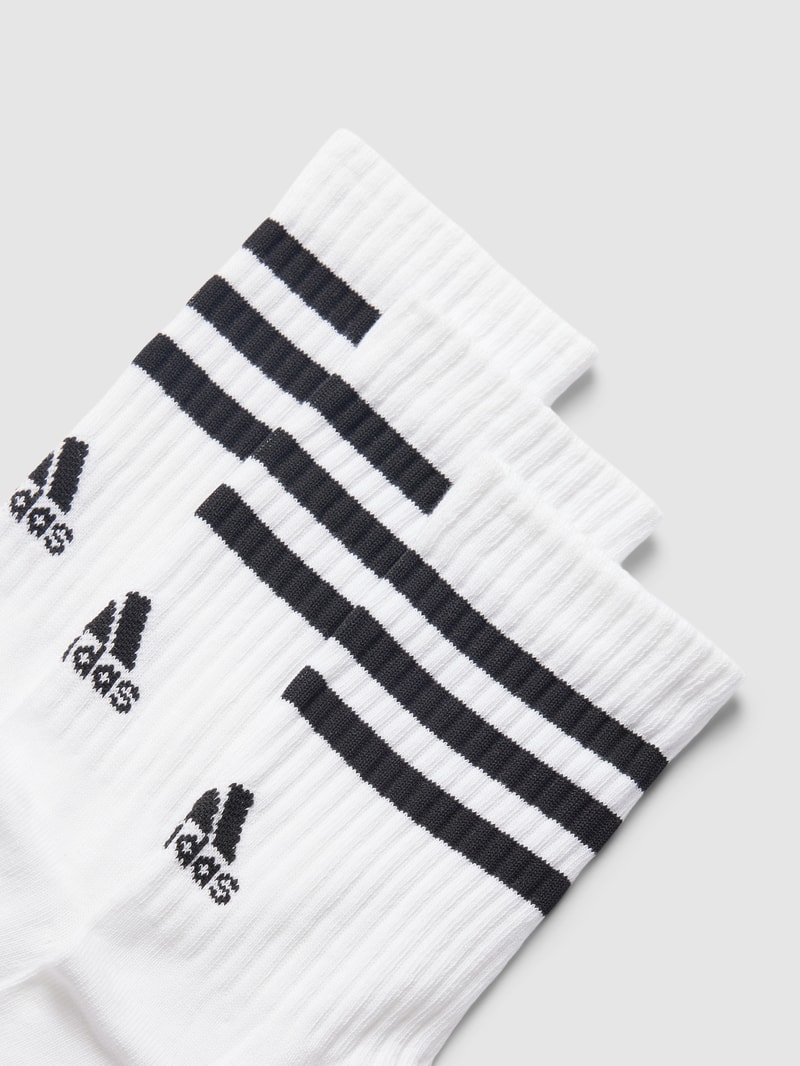 Socken mit Label-Stitching im 3er-Pack in weiß