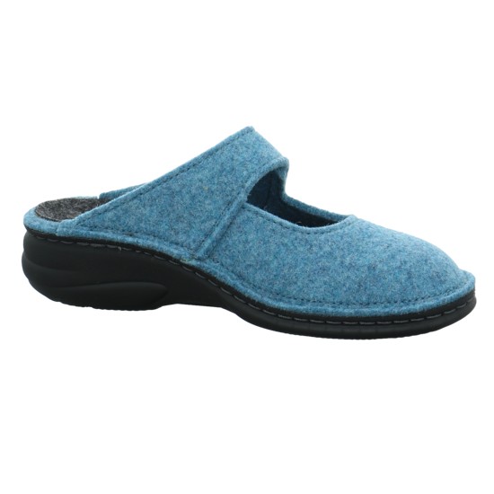 FINN COMFORT Hausschuhe blau BRIG