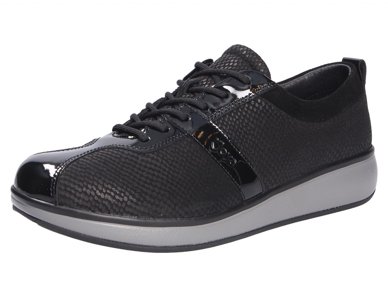 JOYA Freizeit Schnürer schwarz Damen Schnürschuhe