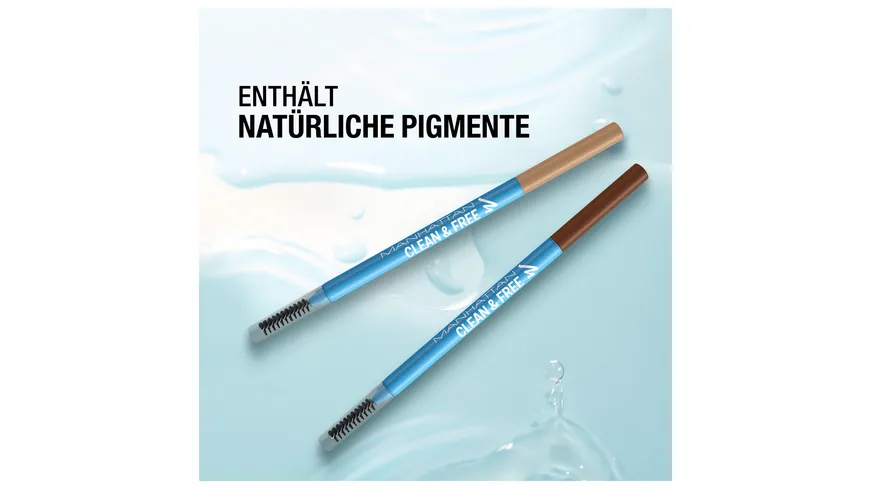 MANHATTAN COSMETICS Clean & Free Brow Definer 005 - Chocolate