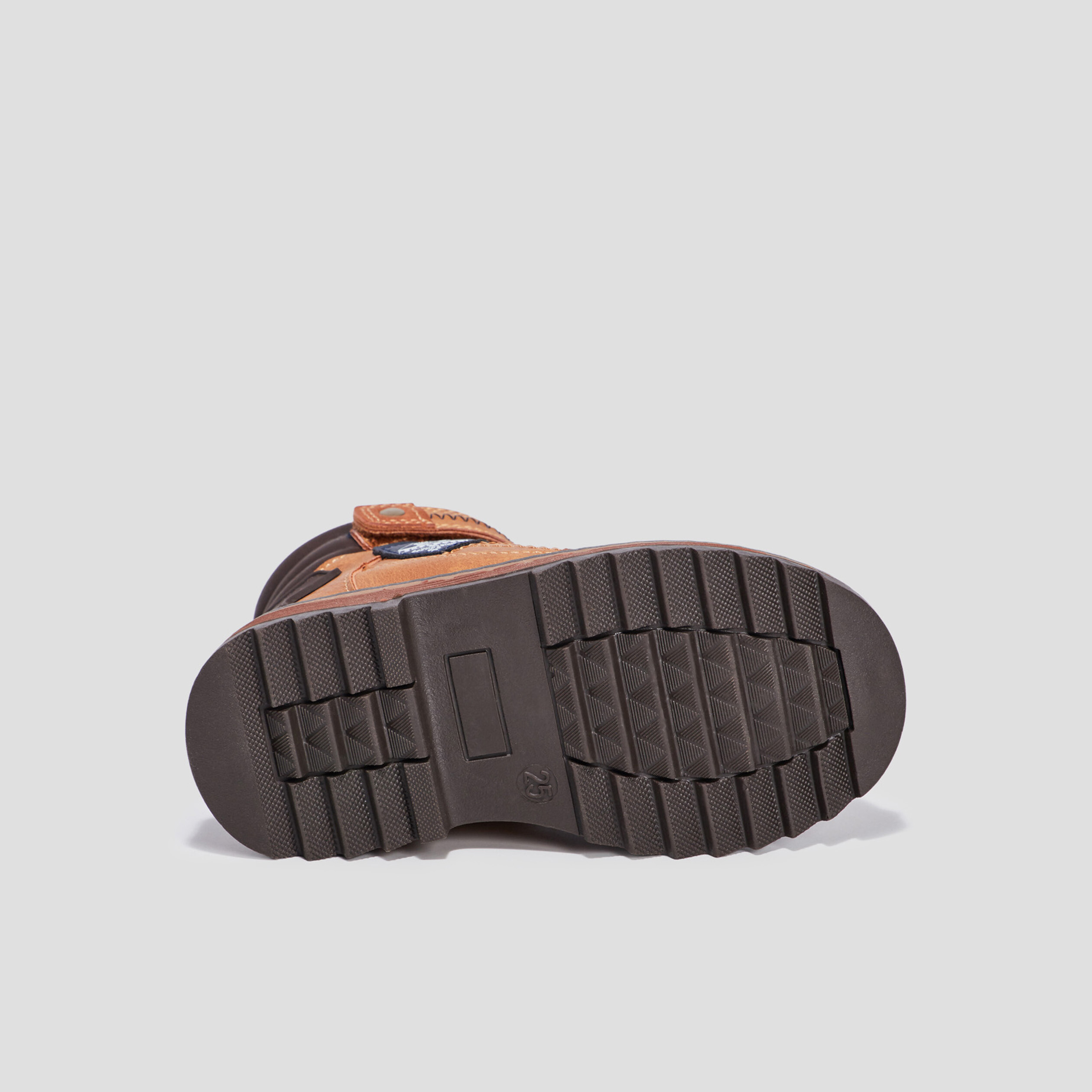 Bottines à lacets Trappeur marron cognac garçon | La Halle