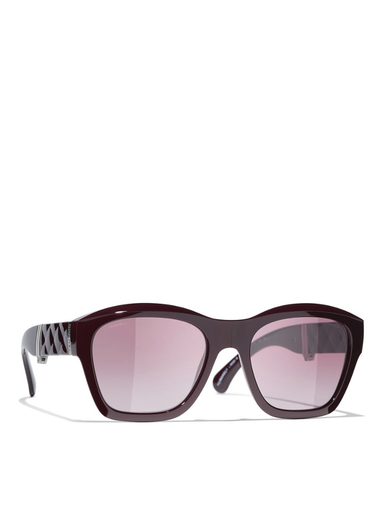 Ochelari de soare rotunzi Chanel