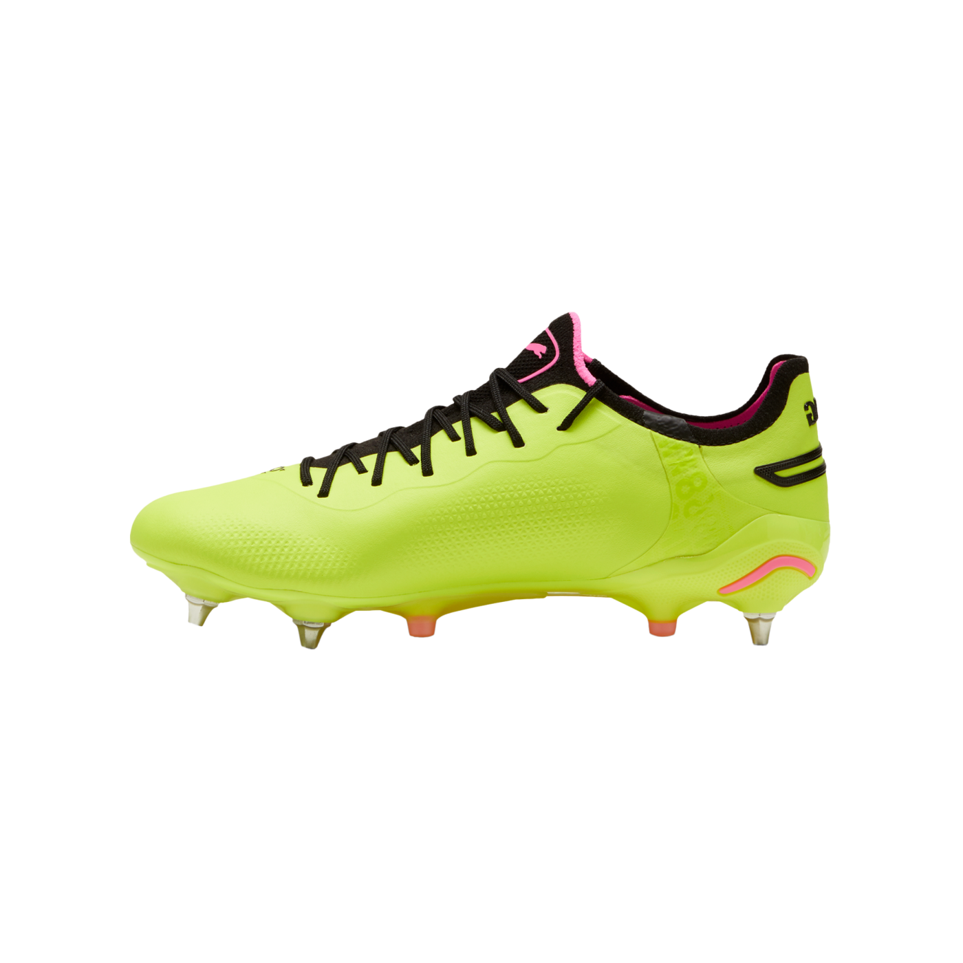 PUMA KING Ultimate MxSG Gelb Schwarz Pink F03