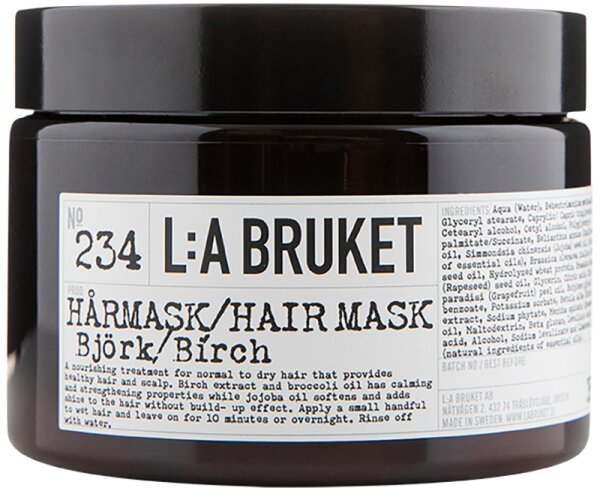 L:A Bruket No. 234 Hairmask Birch Haarmaske