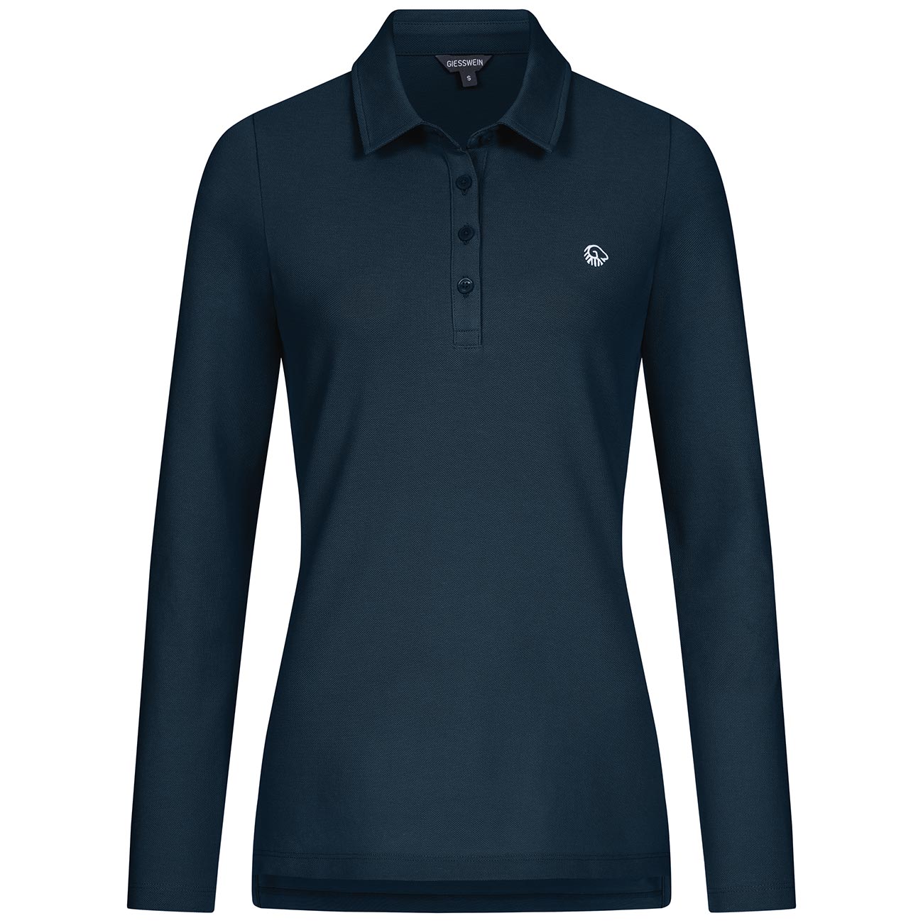 Polo Shirt Bio-Baumwolle Longsleeve Damen