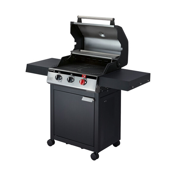 Gasgrill Boston EVO Pro 3 R Turbo, inkl. Wetterschutzhülle