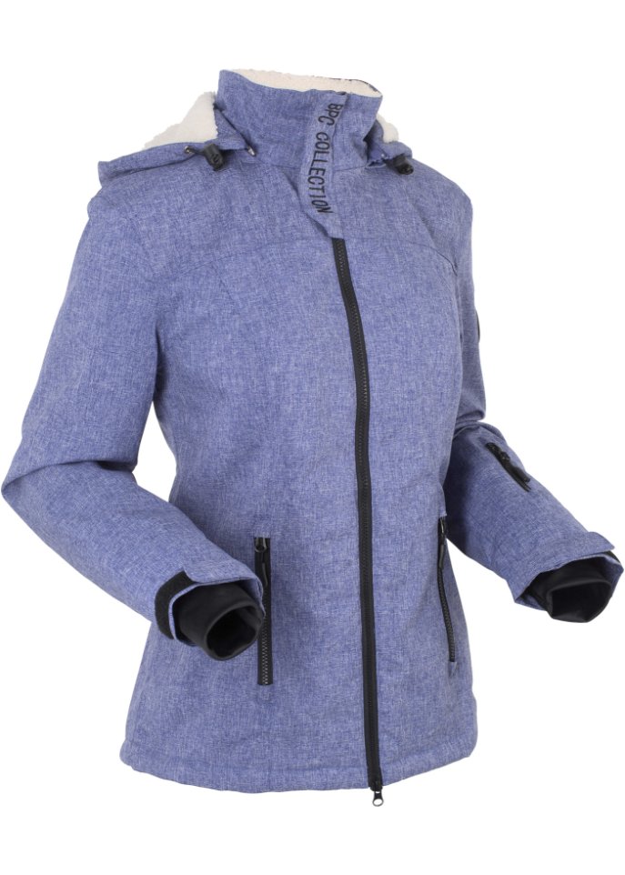 Outdoor-Funktions-Jacke mit Teddyfleece