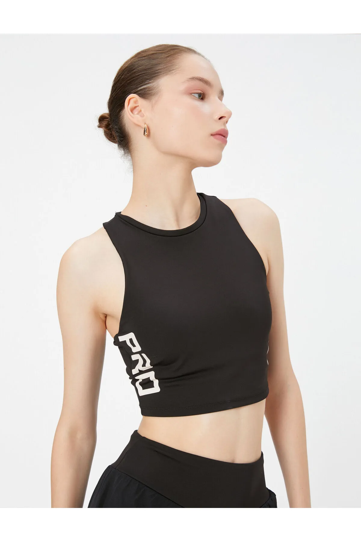 Koton  Sport-BH mit Neckholder, bedruckt, ohne Kappe