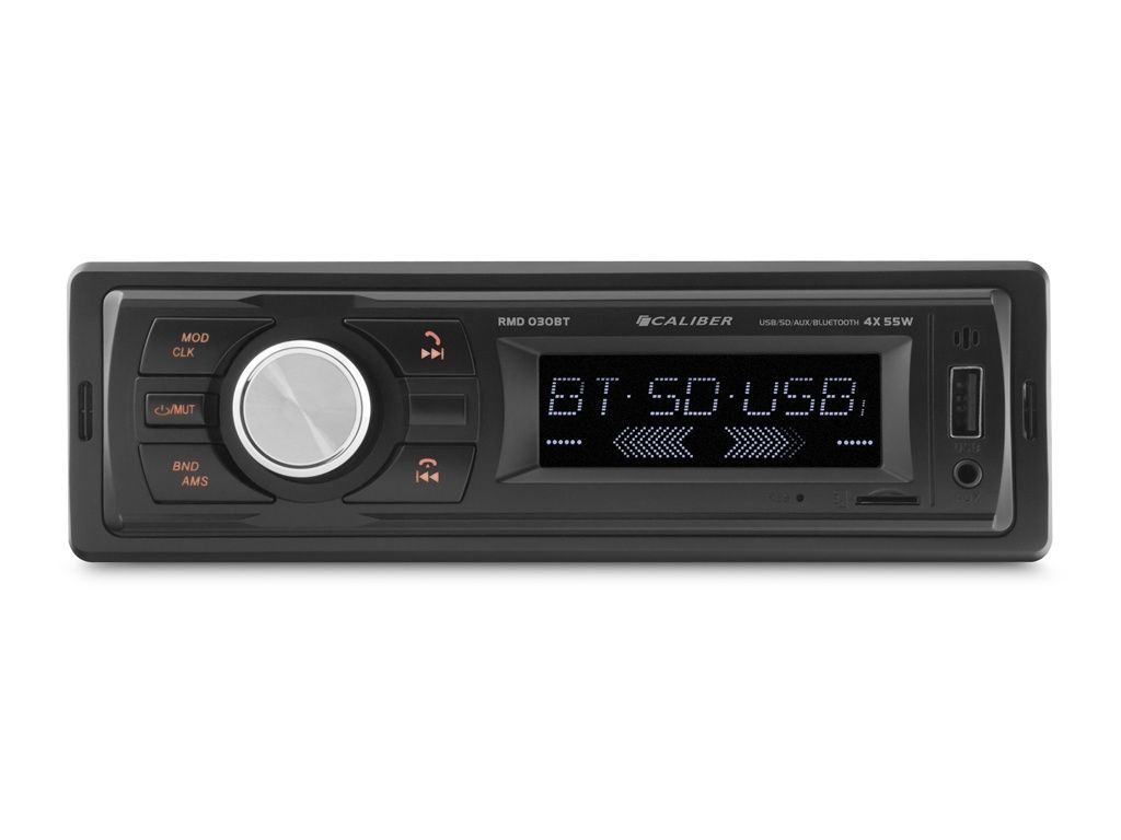 RMD030BT Autoradio - FM Radio mit Bluetooth - Schwarz