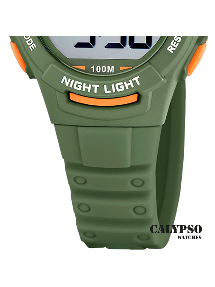 Calypso Digital-Armbanduhr Calypso Junior grün günstig kaufen onesize