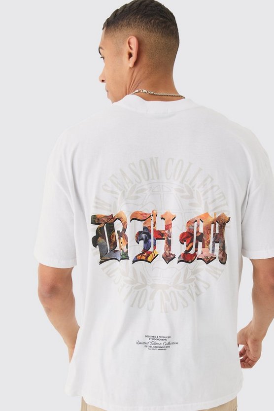 Oversize T-Shirt mit Bhm Renaissance-Print